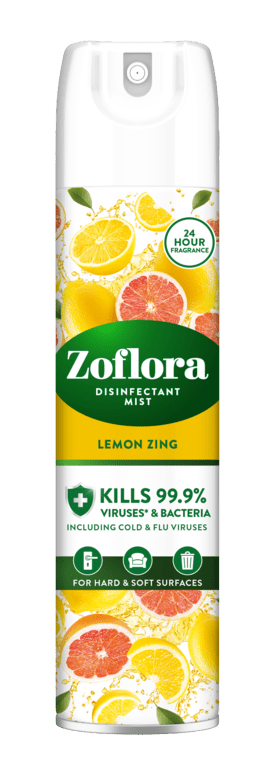 Zoflora Disinfectant Spray Aerosol - 300ml Linen Fresh