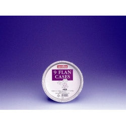 Caroline Foil Flan Case - 6" Pack 9
