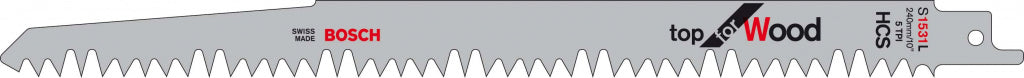 Bosch S1531L Sabre Saw Blades - Pack 5
