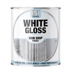 151 Coatings Non Drip Gloss Paint 300ml - White