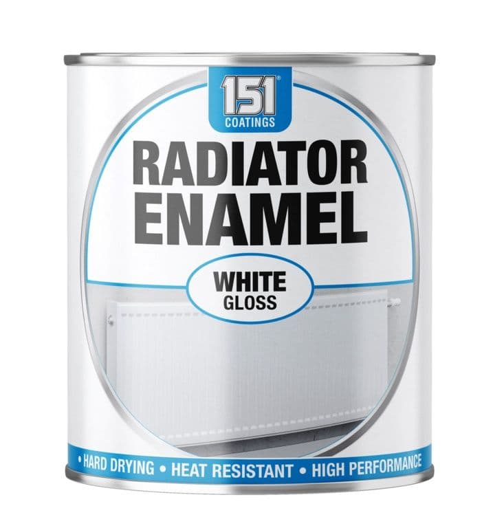 151 Coatings Radiator Enamel White Gloss - 300ml