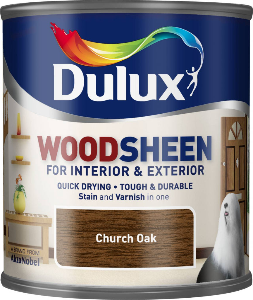 Dulux Woodsheen 250ml - Church Oak