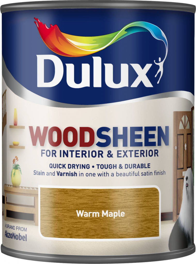 Dulux Woodsheen 750ml - Warm Maple