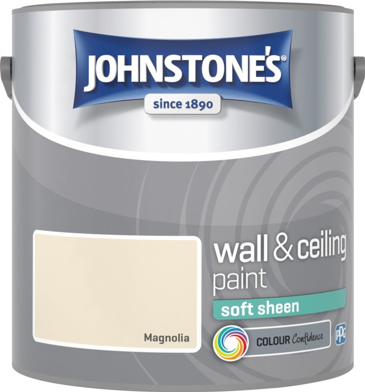 Johnstone's Wall & Ceiling Soft Sheen 2.5L - Magnolia