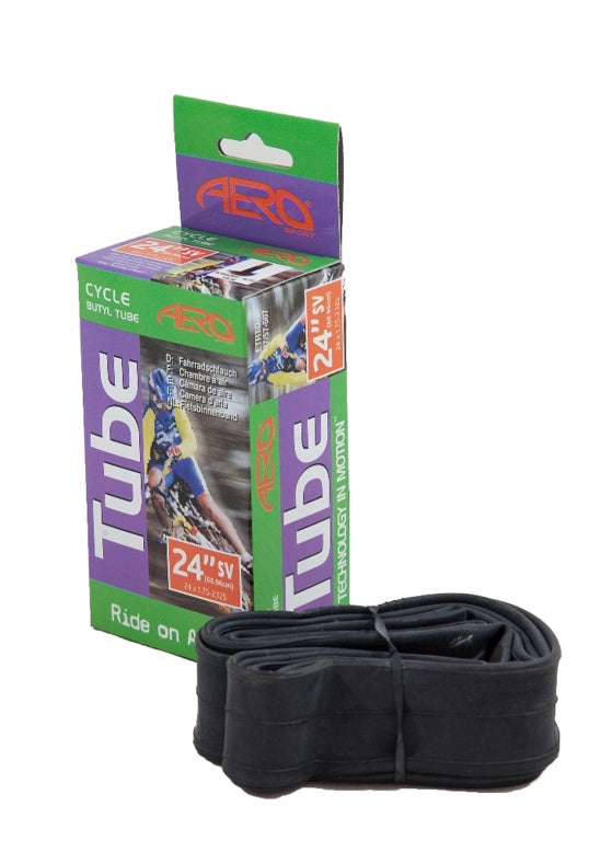 Aero Sport Butyl Inner Tube (Schrader Valve) - 24" x 1.75 - 2.125