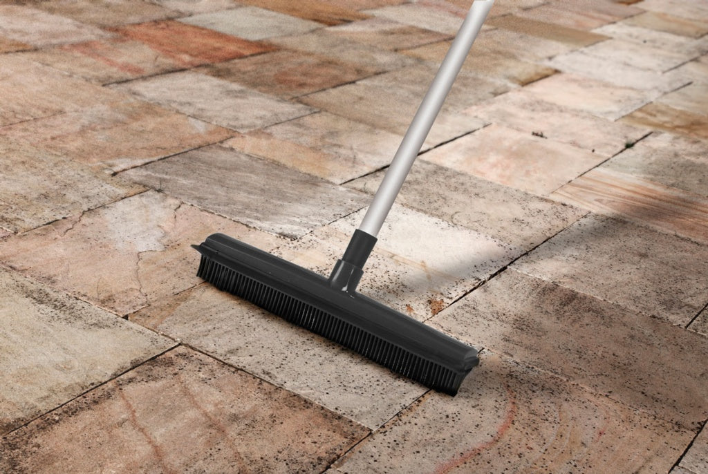 SupaHome Rubber Bristled Broom - 11 (29cm) head
