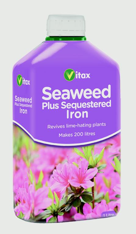 Vitax Seaweed Plus Sequestered Iron - 1L