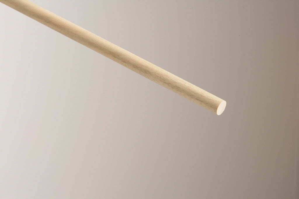 Cheshire Mouldings Light Hardwood Dowel - 15 x 15mm x 2.4m