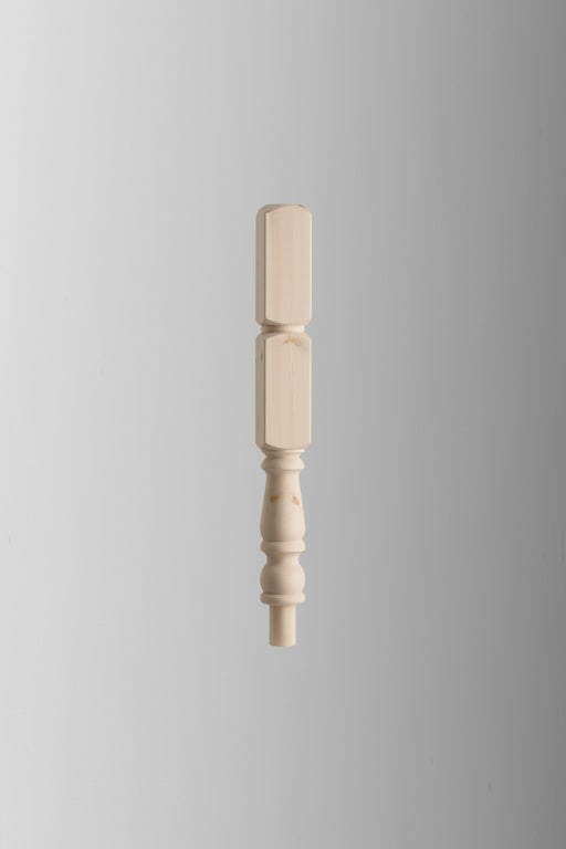 Cheshire Mouldings Turned Newel Pine - 91 x 430