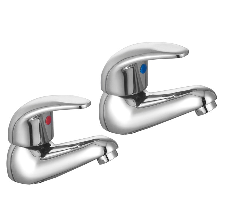 SupaPlumb Eiger Basin Taps - H: 80mm D: 120mm Diameter: 47mm