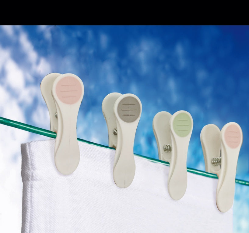 SupaHome Plastic Clothes Pegs - 69mm Soft Touch
