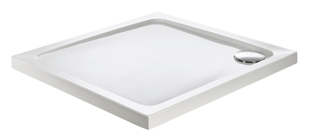 SP Unity White Slim Shower Tray - 760 x 760mm