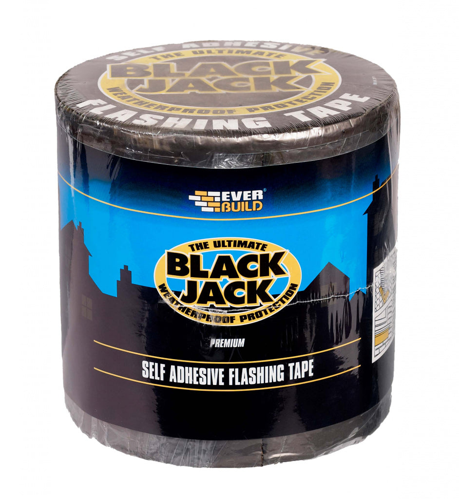 Everbuild Black Jack Flashing Trade Tape - 10m x 100mm
