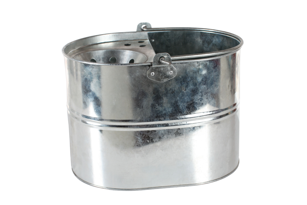 Groundsman Galvanised Mop Bucket - 2 Gallon