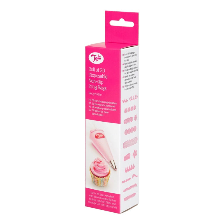 Tala Non Slip Icing Bags Disposable - 30 Bags