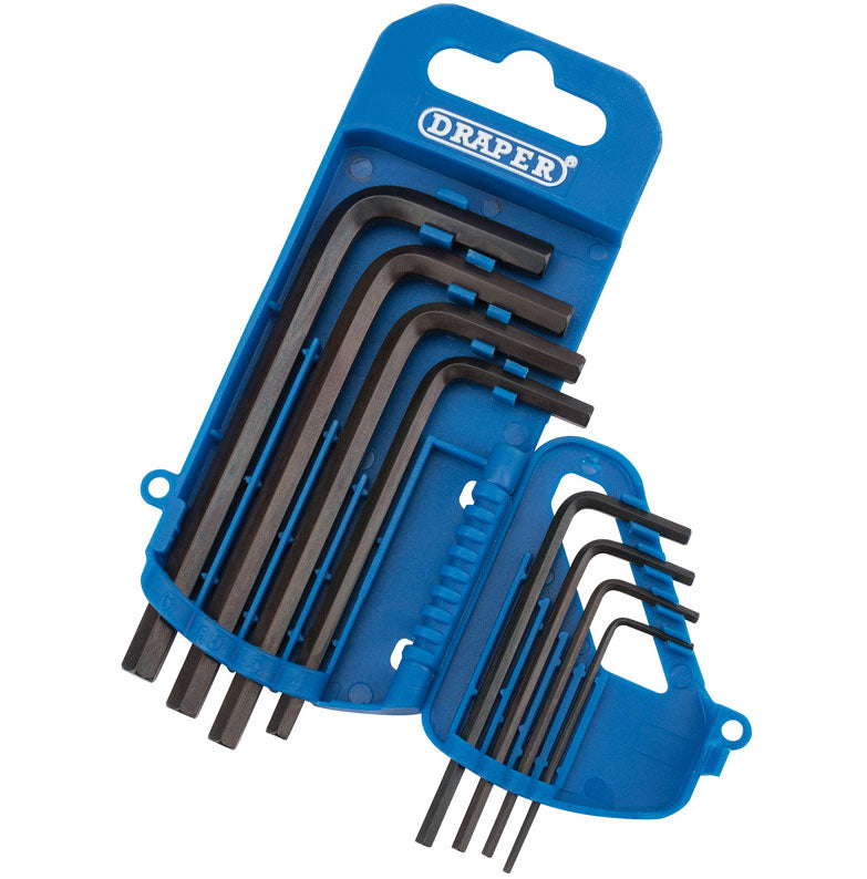 Draper Metric Hexagon Key Set Holder - 8 Piece