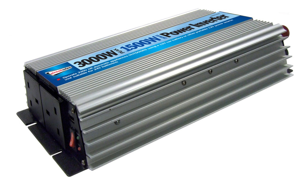 Streetwize Peak Inverter - 1500 watt / 3000 watt
