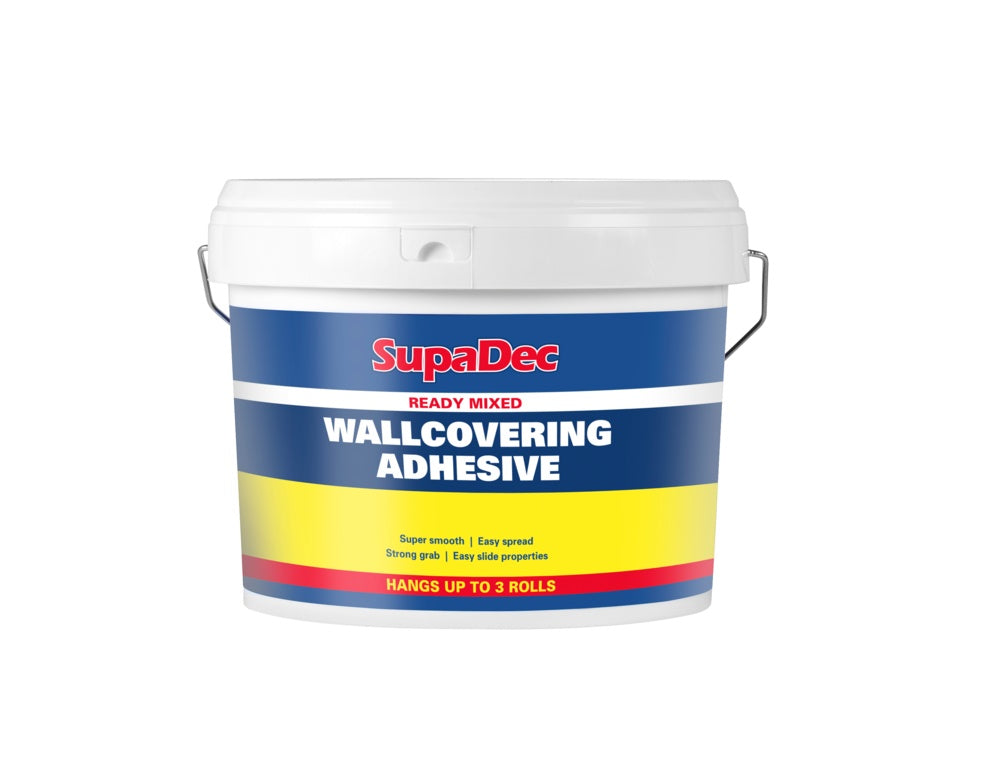 SupaDec Ready Mix Wallcovering Adhesive - 2.4kg