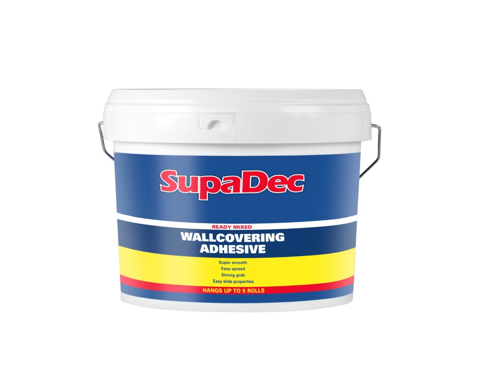 SupaDec Ready Mix Wallcovering Adhesive - 4.5kg