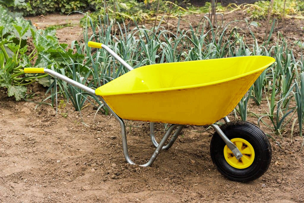 Ambassador Boxed Wheelbarrow 85L - Yellow