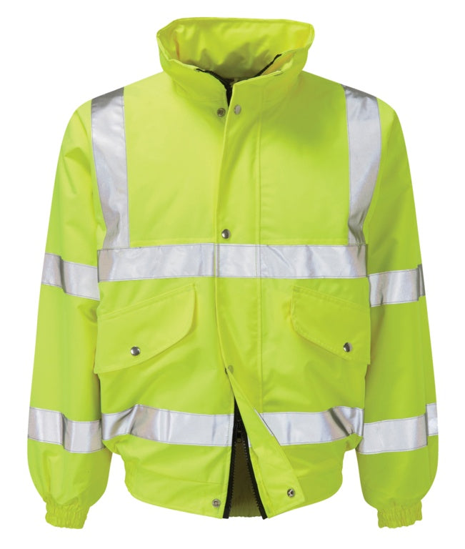 Orbit Valiant EN471 Hi Vis 3/4 Bomber Jacket - Large
