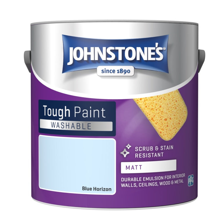 Johnstone's Washable Matt 2.5L - Blue Horizon
