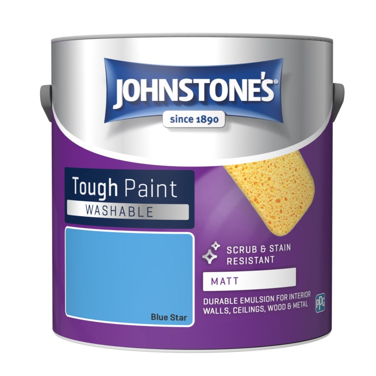 Johnstone's Washable Matt 2.5L - Blue Star