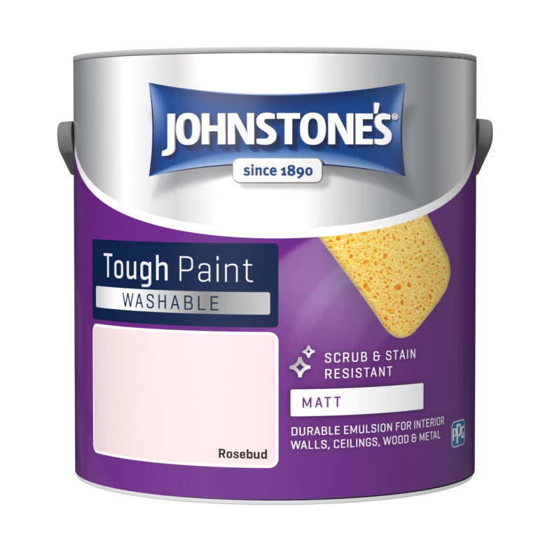 Johnstone's Washable Matt 2.5L - Rosebud