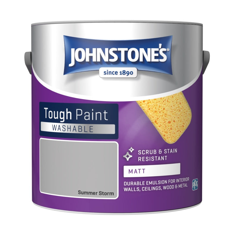 Johnstone's Washable Matt 2.5L - Summer Storm