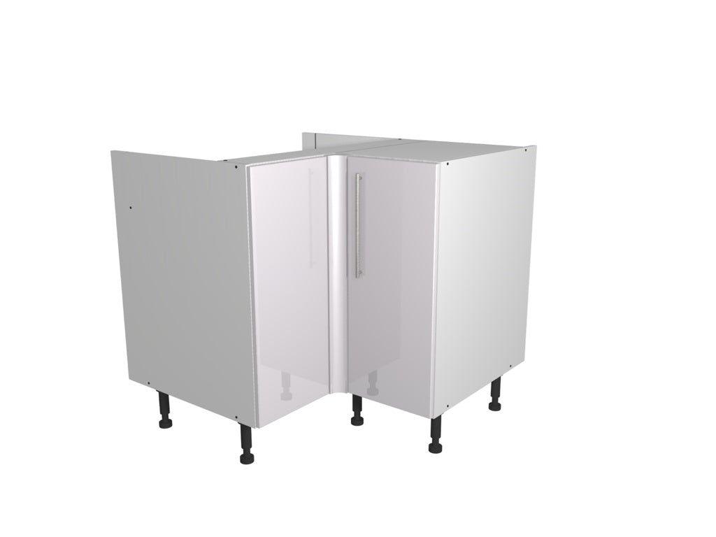 Gower Rapide+ Paris White Corner Base Unit Box 2 - 935mm