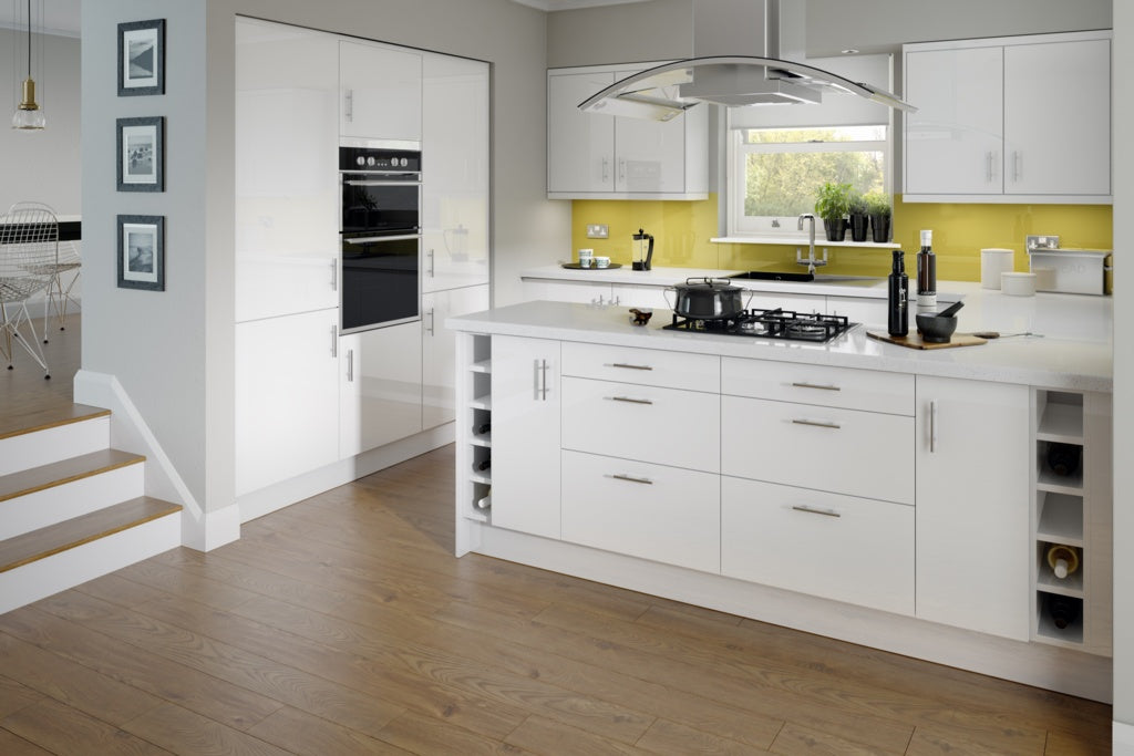 Gower Rapide+ Paris White Straight Wall - 600mm