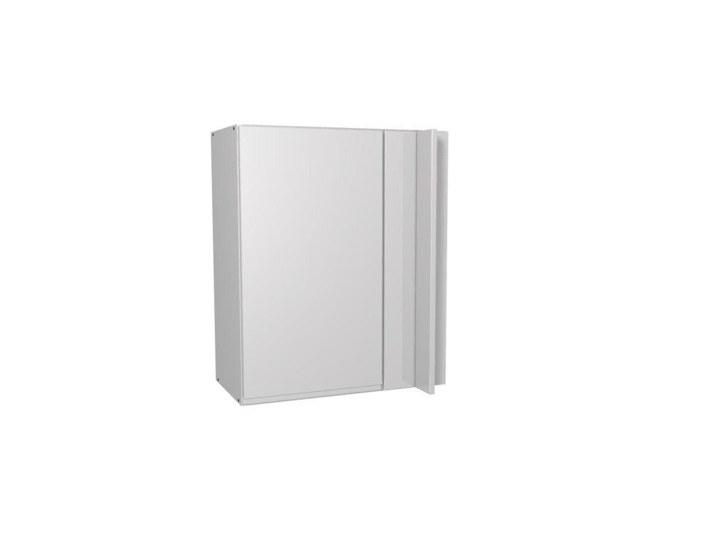 Gower Rapide+ Capri White Corner Wall Unit - 600mm