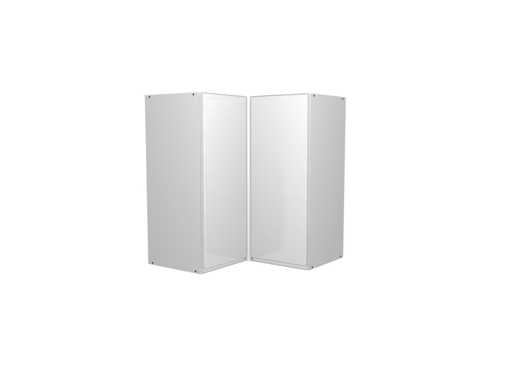 Gower Rapide+ Capri White Corner Wall Unit - 635mm