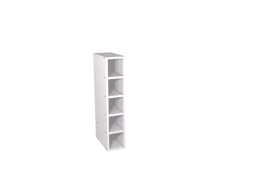 Gower Rapide+ Wine Rack 150mm - White Gloss