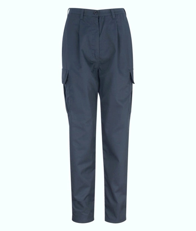 Orbit Ladies Combat Trouser Navy Long - Size  8