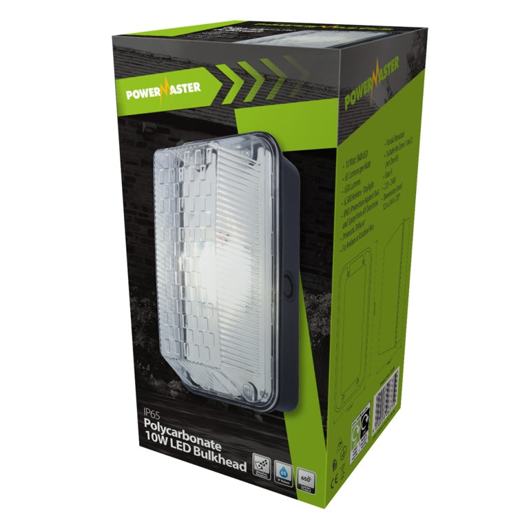 Powermaster Polycarbonate Bulkhead - 10w 6500k