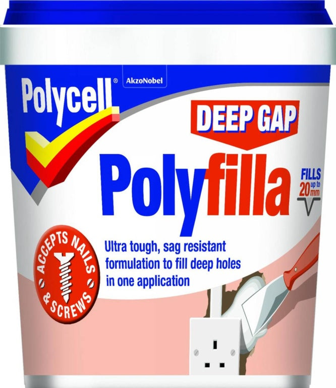 Polycell Deep Gap Polyfilla - 1L