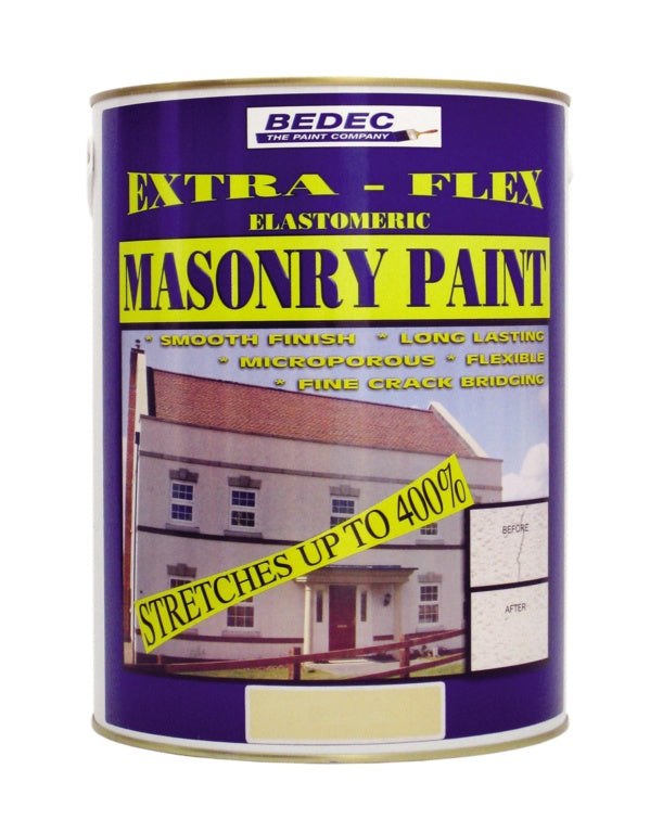Bedec Extra Flex Masonry 5L - Brilliant White