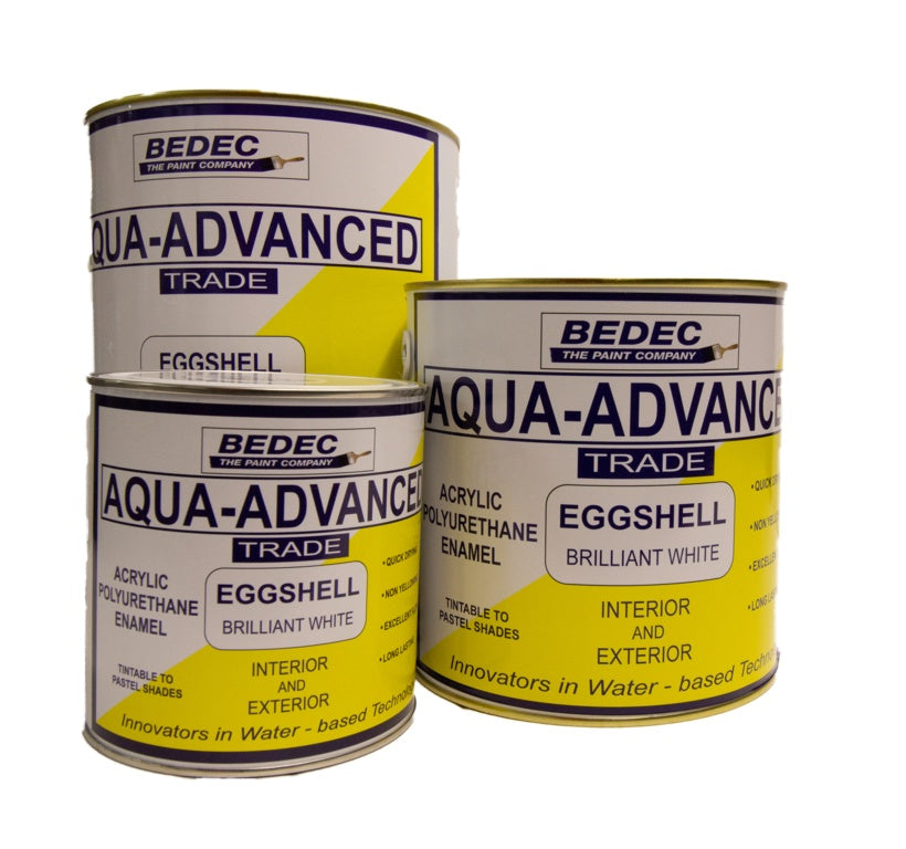 Bedec Aqua Advanced Eggshell 5L - Brilliant White