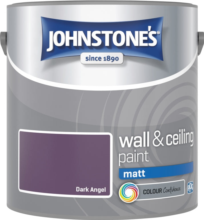 Johnstone's Wall & Ceiling Matt 2.5L - Dark Angel