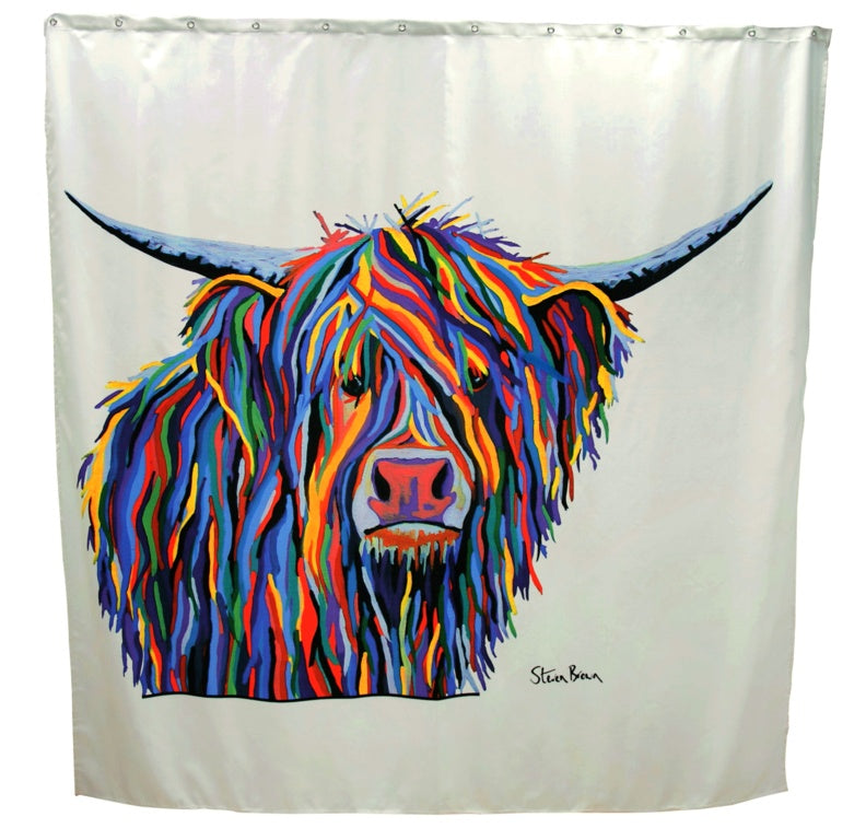 Croydex Shower Curtain - Angus McCoo
