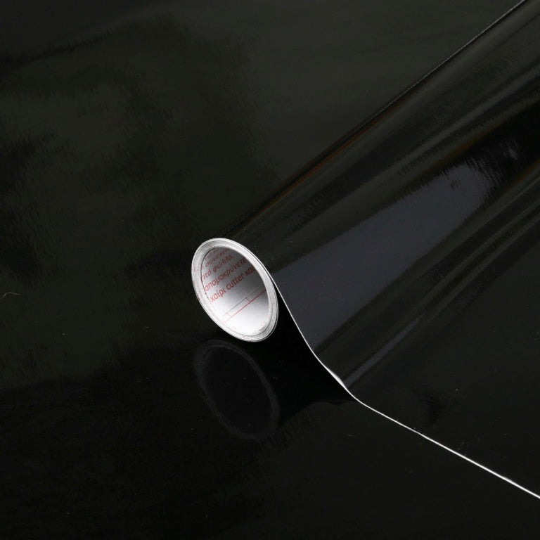 d-c-fix® Self Adhesive Film - Glossy Black - 45cm x 2m