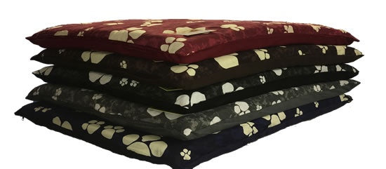 Lazybones Large Dog Pad Paw Print - 97 x 69cm Assorted Colours