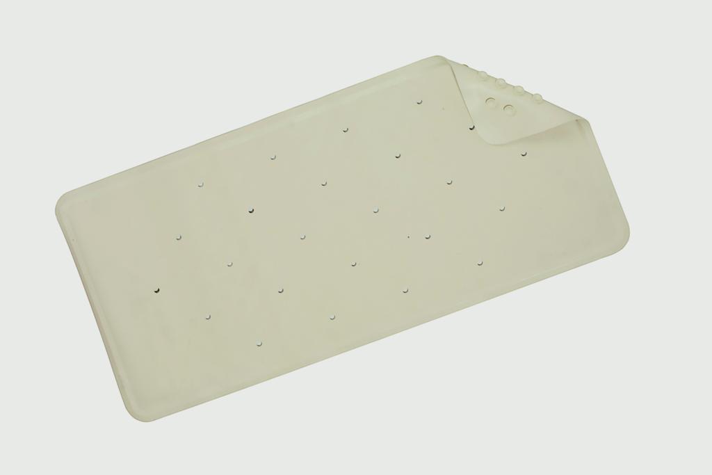 Croydex Basics Rubber Bath Mat - Beige