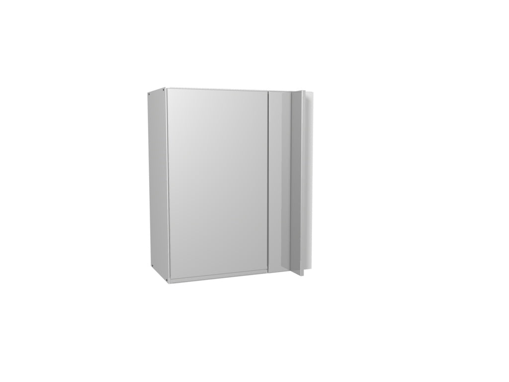 Gower Rapide+ Capri Grey Corner Wall Unit - 600mm
