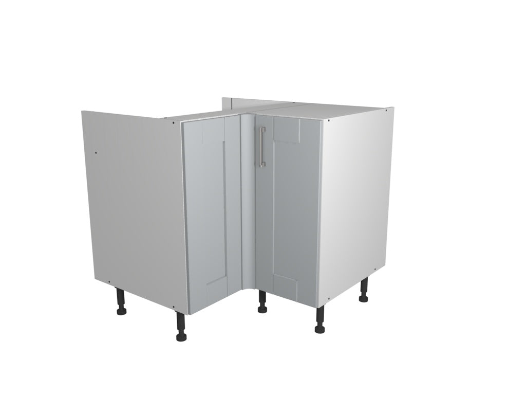 Gower Rapide+ Verona Grey L Shaped Corner Base Unit - 900mm Box 2