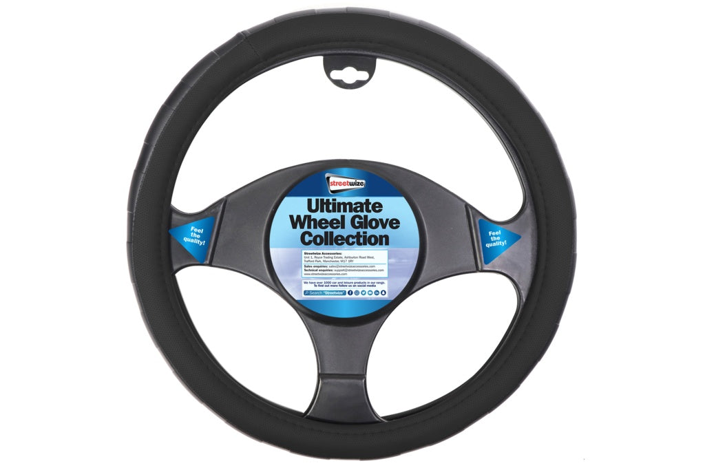 Streetwize Steering Wheel Glove - Black