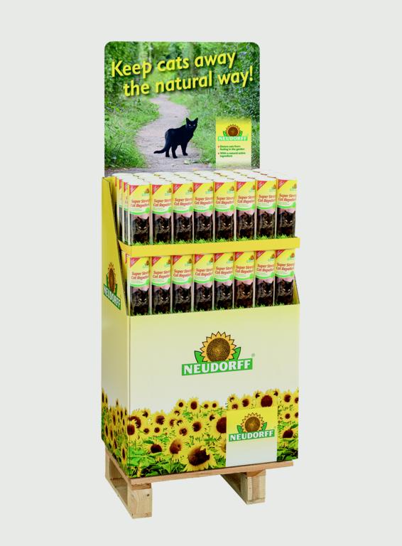 Neudorff Super Strength Cat Repellent - 500g Display Unit Of 60