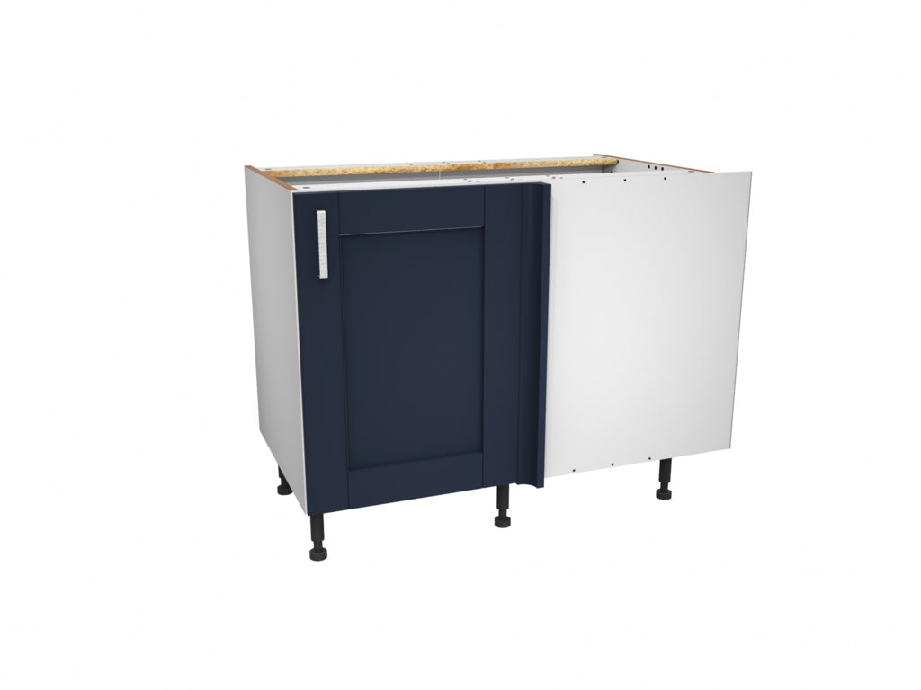 Gower Rapide+ Verona Navy Corner Base Unit - 1000mm