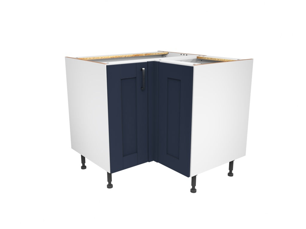 Gower Rapide+ Verona Navy L Shaped Corner Base Unit Pk 2 - 935mm